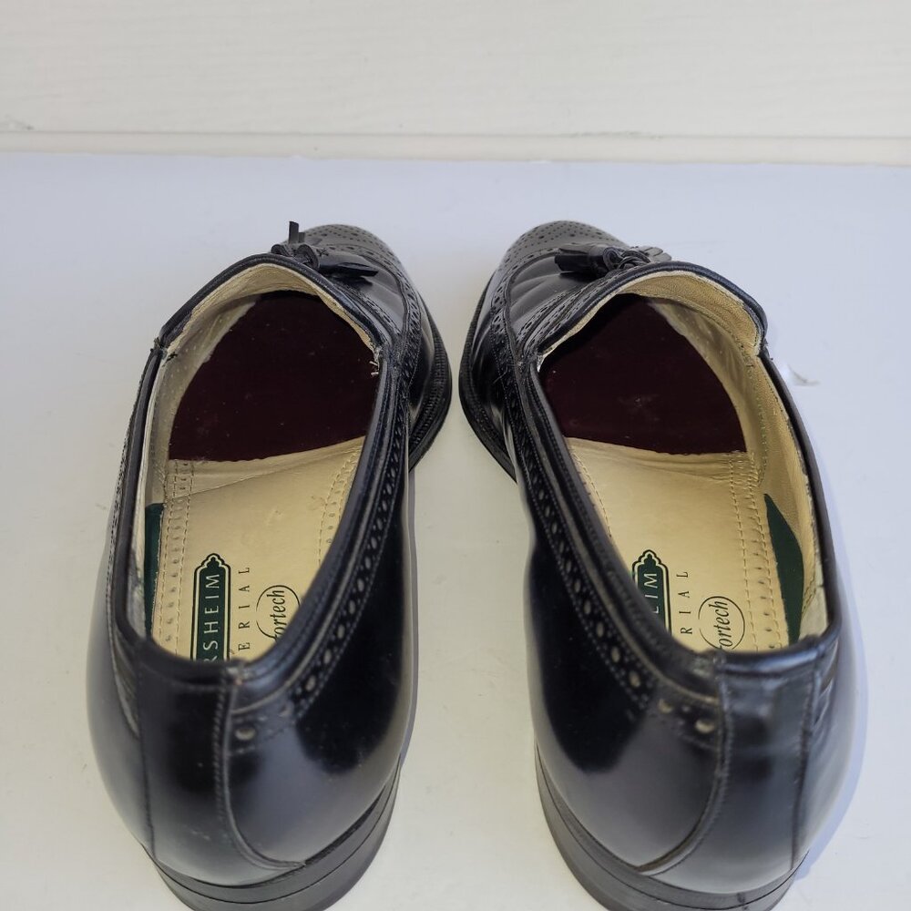 Florsheim Imperial Black Leather Men's Shoes 8 - Picture 7 of 14